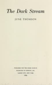 Cover of The dark stream