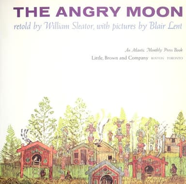 Cover of The angry moon