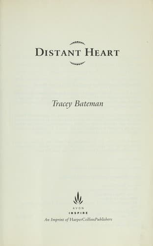 Cover of Distant Heart (Westward Hearts Series #2)