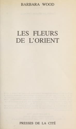 Cover of Les fleurs de l'Orient