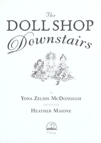 Cover of Doll Shop Downstairs