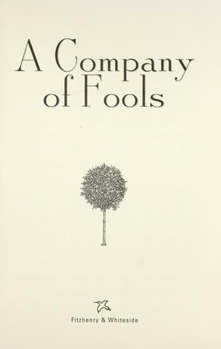 Cover of A company of fools