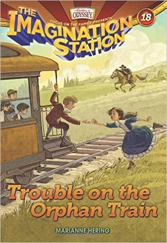 Cover of Trouble on the Orphan Train