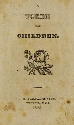 Cover of A token for children