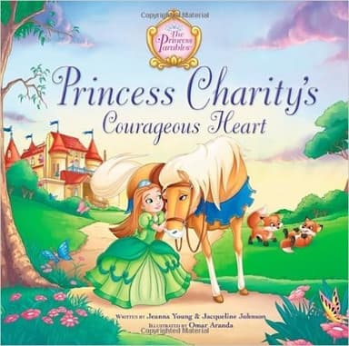 Cover of Princess Charity's Courageous Heart
