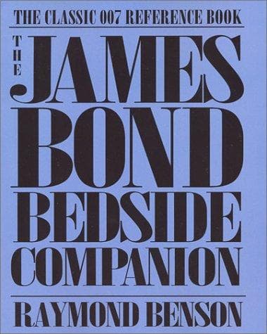 Cover of The James Bond bedside companion
