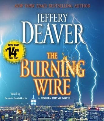 Cover of The Burning Wire A Lincoln Rhyme Novel