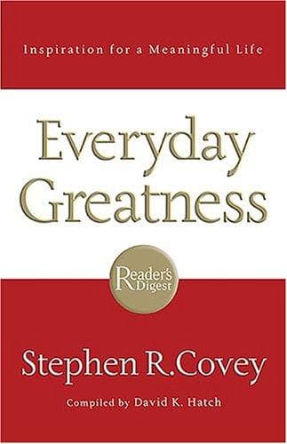Cover of Everyday greatness
