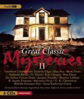 Cover of Great Classic Mysteries Ii Unabridged Short Stories