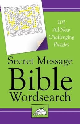 Cover of Secret Message Bible Word Search