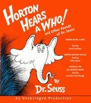 Cover of Horton Hears A Who And Other Sounds Of Dr Seuss