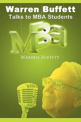 Cover of Warren Buffett Talks To Mba Students