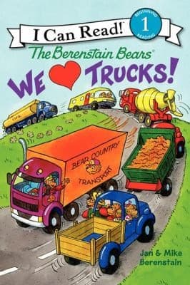 Cover of The Berenstain Bears We Love Trucks