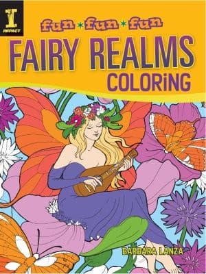 Cover of Fairy Realms Coloring