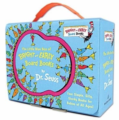 Cover of The Little Blue Box Of Bright And Early Board Books By Dr Seuss