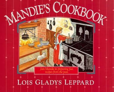 Cover of Mandie's cookbook