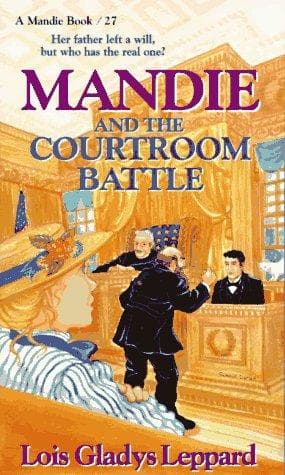 Cover of Mandie and the courtroom battle