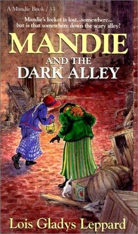 Cover of Mandie and the dark alley