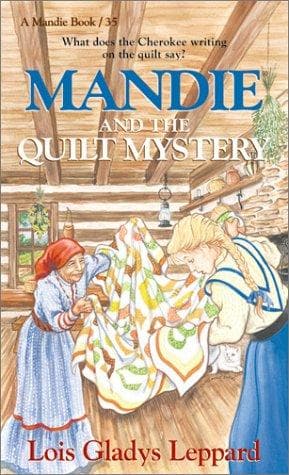 Cover of Mandie and the quilt mystery
