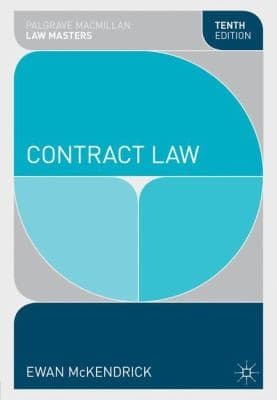 Cover of Contract Law
            
                Palgrave MacMillan Law Masters