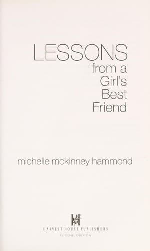 Cover of Lessons from a girl's best friend