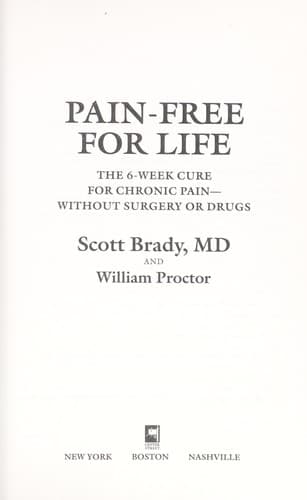 Cover of Pain-free for life