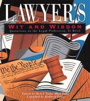 Cover of Lawyer's wit and wisdom