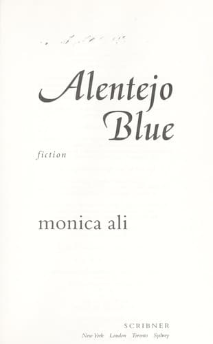 Cover of ALENTEJO BLUE