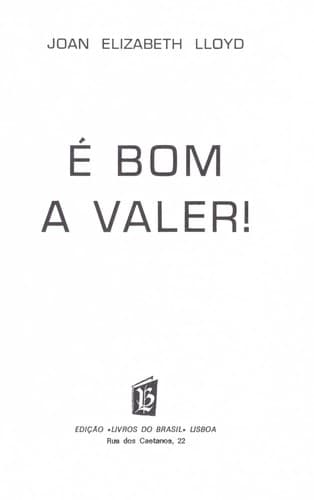 Cover of E  bom a valer!