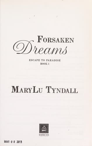 Cover of Forsaken dreams