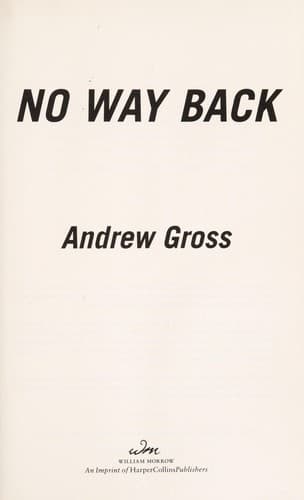Cover of No way back