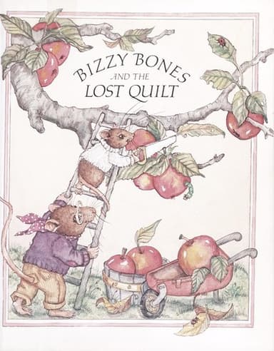 Cover of Bizzy Bones and the lost quilt