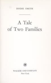 Cover of A tale of two families