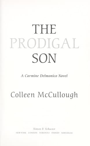 Cover of The prodigal son