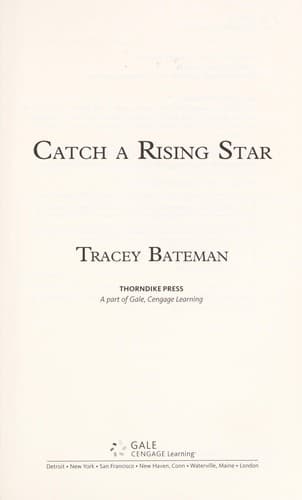 Cover of Catch a rising star