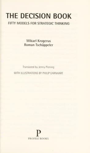 Cover of The decision book