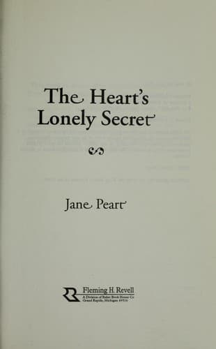 Cover of The Heart's Lonely Secret (Orphan Train West, Book 1)