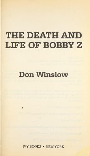 Cover of The death and life of Bobby Z