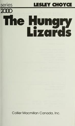Cover of The hungry lizards