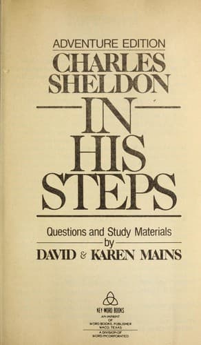 Cover of In his steps