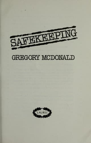 Cover of SafeKeeping