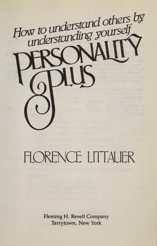 Cover of Personality plus