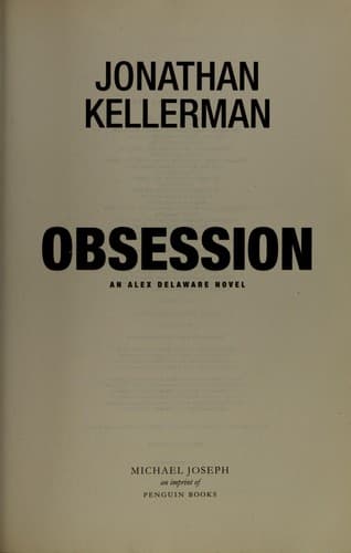 Cover of Obsession