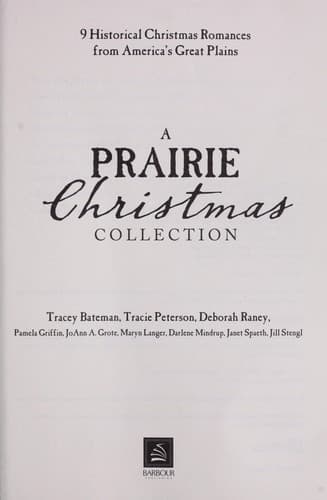Cover of A prairie Christmas collection