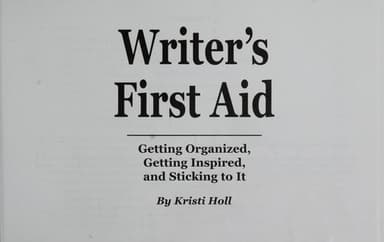 Cover of Writer's first aid