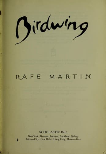 Cover of Birdwing