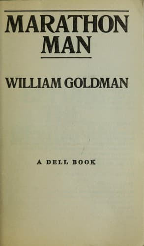 Cover of Marathon man