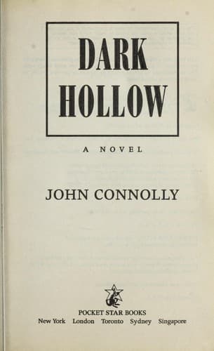 Cover of Dark hollow