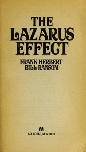 Cover of Lazarus Effect