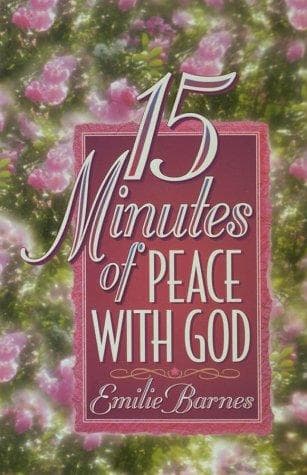 Cover of 15 Minutes of Peace with God